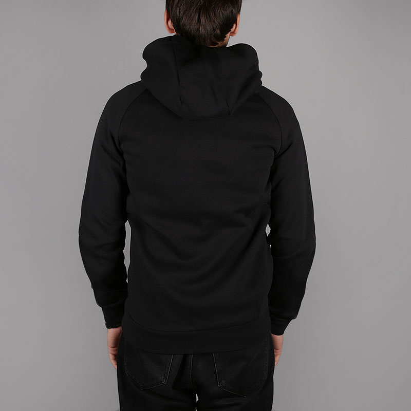 мужская черная толстовка Jordan Jumpman Air Men's Fleece Full-Zip Hoodie 939998-010 - цена, описание, фото 4